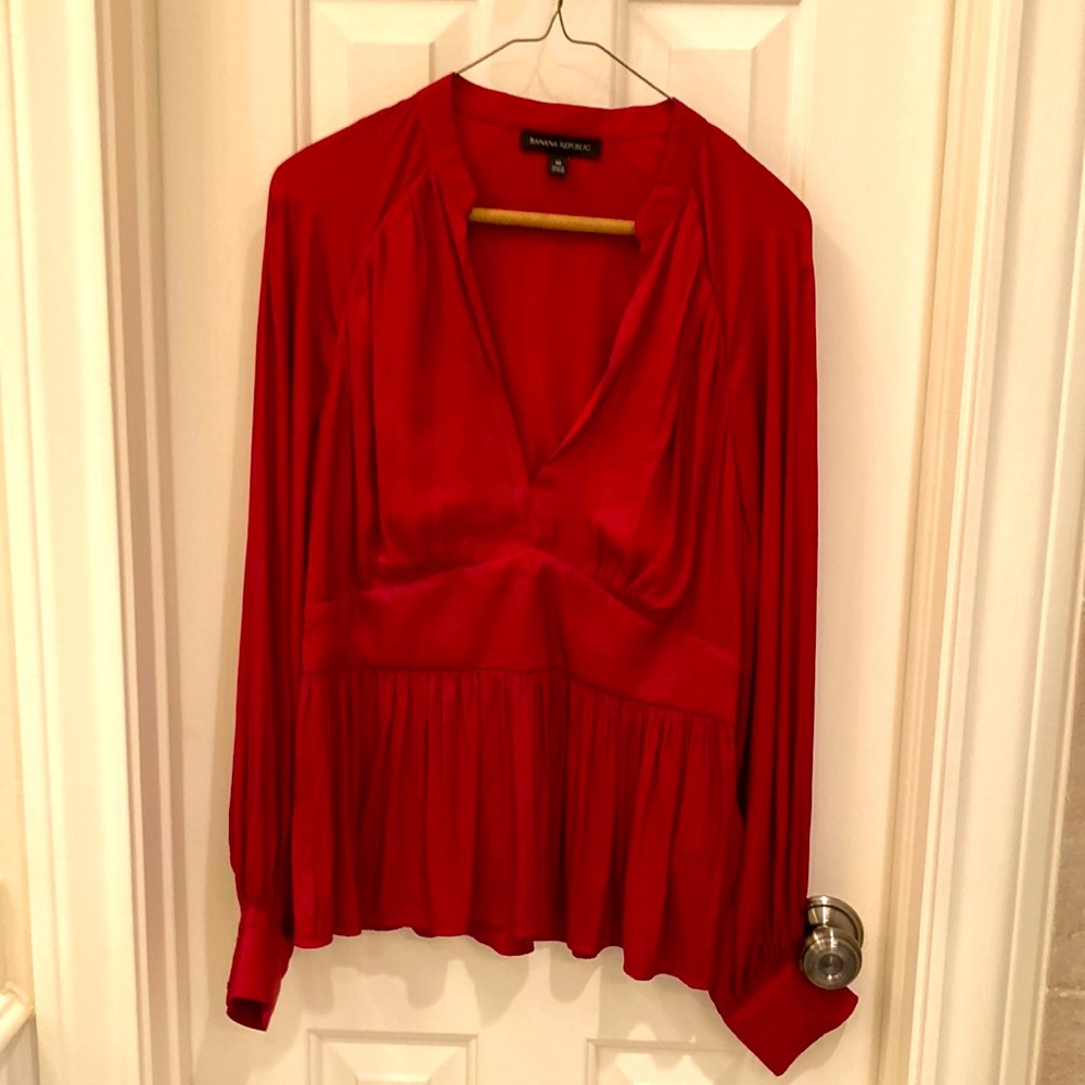Beautiful silk top!